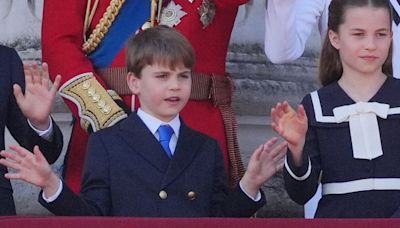 Prince Louis Busts Out Adorable Dance Moves While Watching Parade