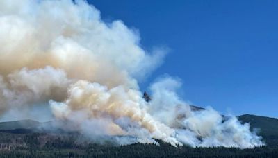 Firefighters responding to several lightning-caused fires in Umpqua National Forest