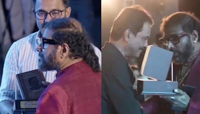 Music composer Ramesh Narayan refuses to accept award from Malayalam film actor Asif Ali at ’Manorathangal’ trailer launch, see video