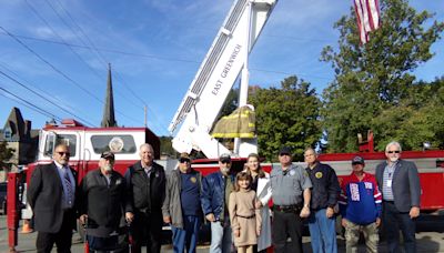 First responders present on 9/11 in New York attend ceremony in Honesdale