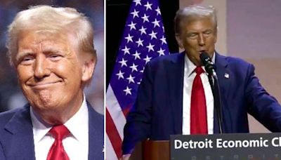 'He Looks Like He Has Shoe Polish All Over His Face': Donald Trump Slammed for Going Crazy on the Bronzer at Detroit Event