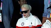 Lady Gaga watches swimming during star-studded Paris Olympics