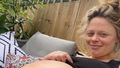 Emily Atack welcomes baby boy with partner Alistair and shares sweet name