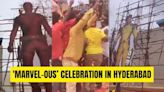 Hyderabad's 'Marvel-ous' Deadpool & Wolverine Movie Celebration Lights Up RTC x Road- WATCH