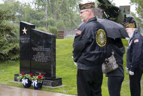‘They also sacrificed so much’: Streamwood honors Gold Star families with new monument