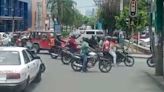 Motociclistas cierran la autopista México - Cuernavaca por operativo por motos irregulares