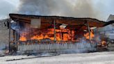 Major barn blaze forces eco-campsite's closure