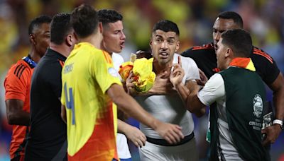 Suárez criticises Colombia for 'ugly' celebrations