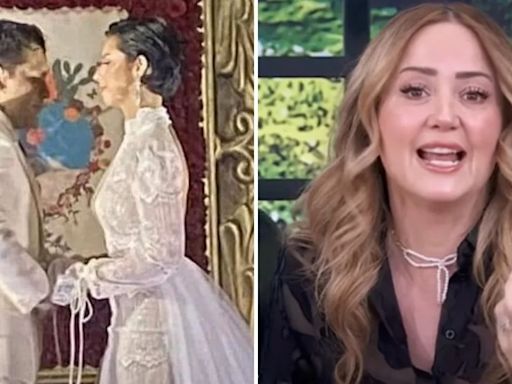 ¿No fue boda sino un video musical? Andrea Legarreta piensa que Christian Nodal y Ángela Aguilar no se casaron