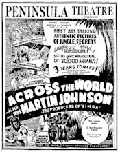 Across the World with Mr. And Mrs. Martin Johnson (1930) movie poster