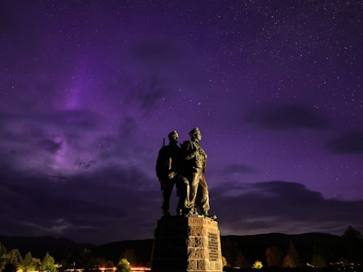 Northern Lights seen in UK skies for second night amid ‘breathtaking’ solar storm