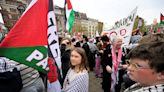 Greta Thunberg joins thousands protesting against Israel competing in Eurovision