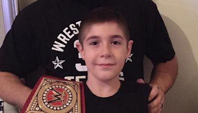 Kevin Owens’ 16 year old son is 6’8”, and WWE might be in his future