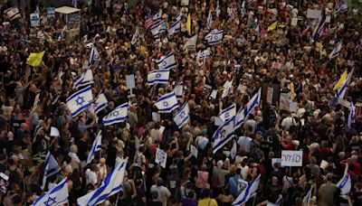 Continúan las protestas en Tel Aviv para exigir un acuerdo que libere a los secuestrados por Hamas