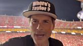 Rob Lowe Gets in on Taylor Swift and Travis Kelce Romance with 'Where's Taylor' Hat at Chiefs Game