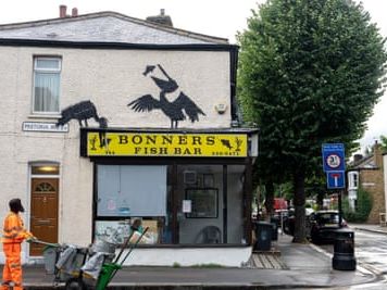 Speculation rife about Banksy’s London murals after five appear in a week