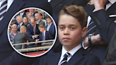 Prince George's grown-up royal gesture caught on camera