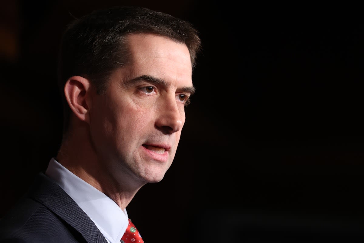 Weaselly V.P. Wannabe Tom Cotton Ducks Key Question on Trump Trial