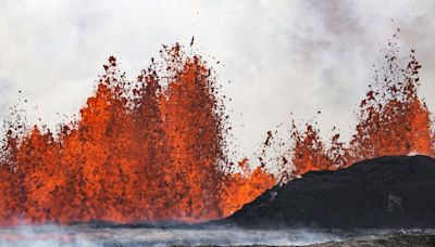 Dramatische Bilder! Vulkan auf Island schleudert Lava in die Luft