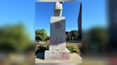 Firefighters clean, restore vandalized Ohio memorial