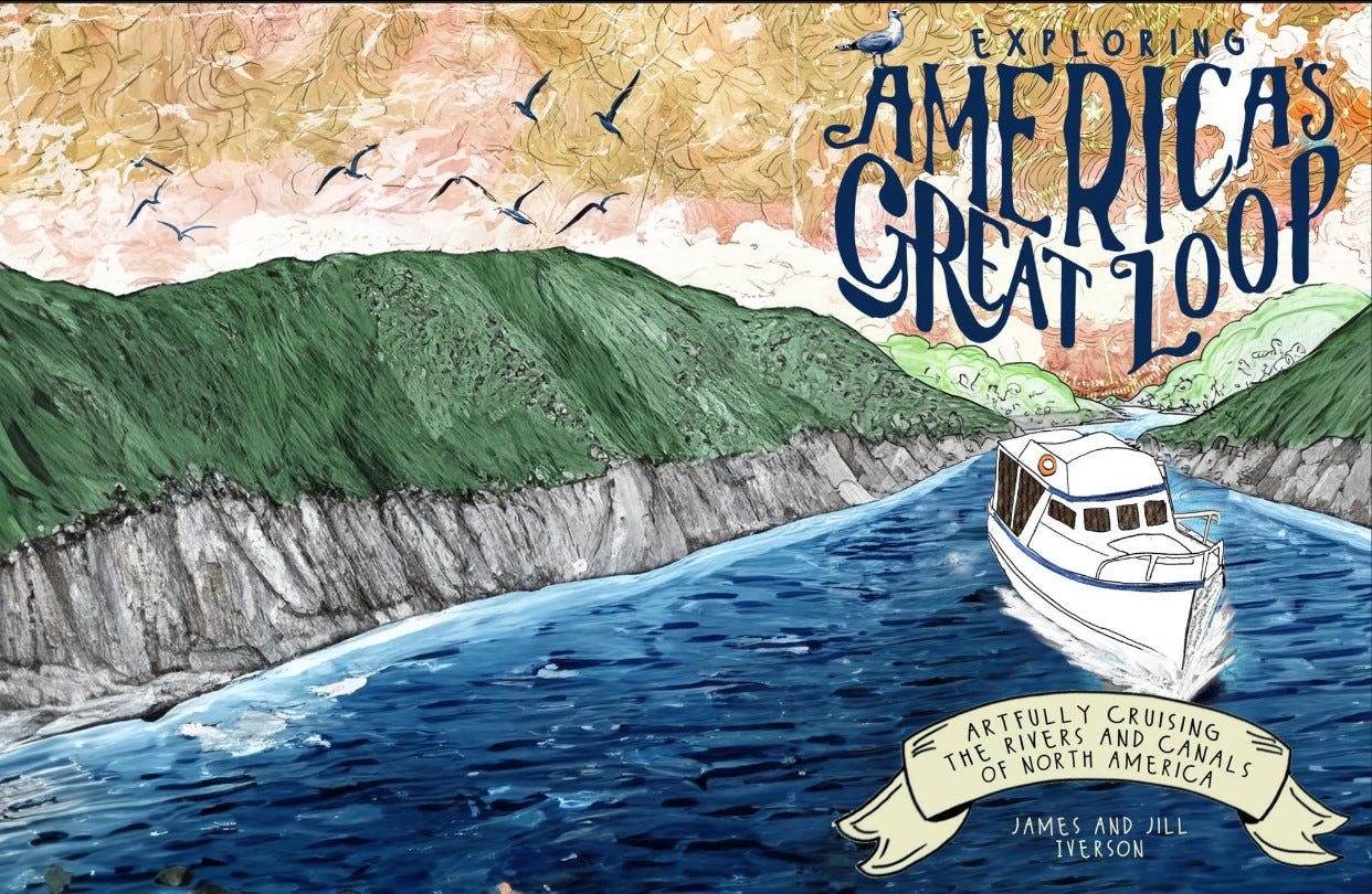 Manitowoc couple pens book about their experience boating America's Great Loop. They'll be at a local bookstore Saturday.