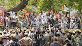 U.P. Congress leaders detained amid protest demanding justice for NEET, NET students