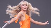 Sabrina Carpenter breaks another UK chart record as Glastonbury acts get lift