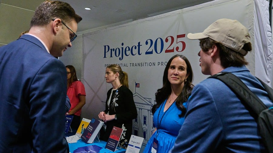 Trump campaign’s Project 2025 bashing irks conservative loyalists