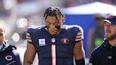 Chicago Bears QB Justin Fields leaves loss to Vikings with right hand injury