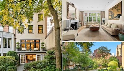 See inside a secret NYC garden that only 12 homes can enjoy — 4 of which are for sale