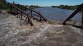 En Iowa colapsó un Puente Ferroviario debido a las severas inundaciones en Estados Unidos