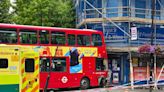 Six hurt after bus ploughs into scaffolding in Maida Vale