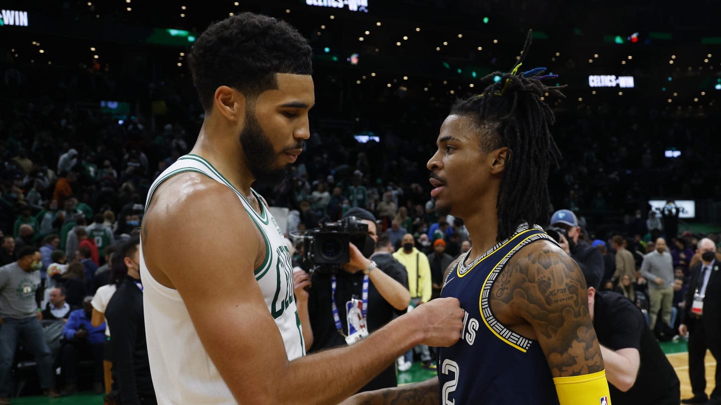 Ja Morant Reacts to Viral Boston Celtics Video