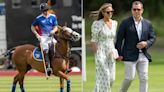 Prince William cheered on by cousin Peter Phillips at the polo - live updates