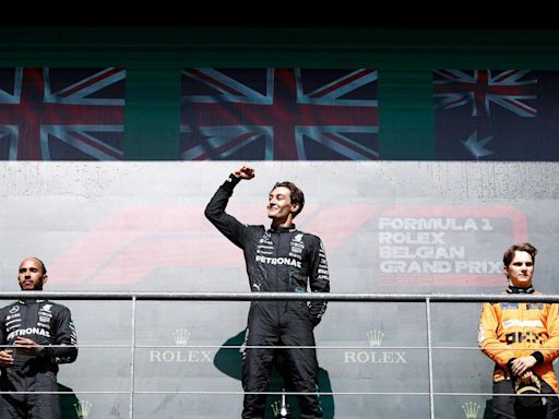 Lewis Hamilton wins Belgian Grand Prix after George Russell DQ
