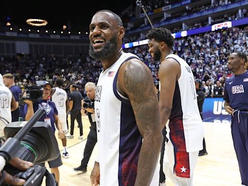 LeBron James leads Team USA to another comeback in 92-88 win against Germany