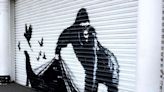 Photos: Banksy lifts curtain on London animal mural series