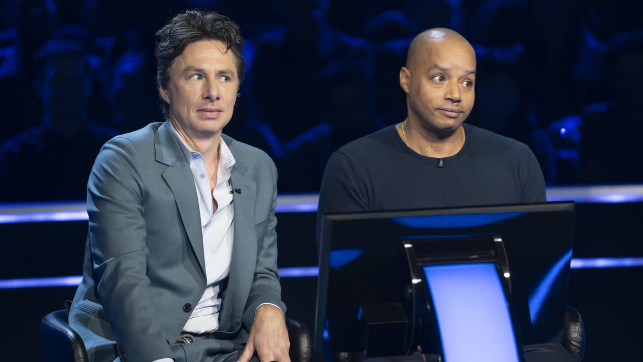 Zach Braff And Donald Faison May Not Have Won Who Wants To Be A Millionaire, But Their Titanic Door...