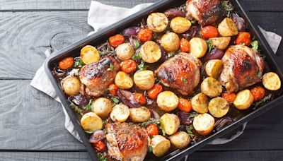 Mary Berry’s ‘all-in-one’ chicken traybake ready in under two hours - recipe