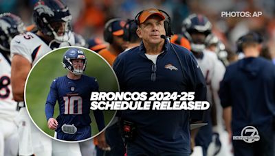 Broncos 2024 Schedule: Wilson returns to Denver, while Payton returns to New Orleans