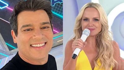 Climão? Celso Portiolli faz piada com saída da Eliana do SBT: 'Não tem mais...'