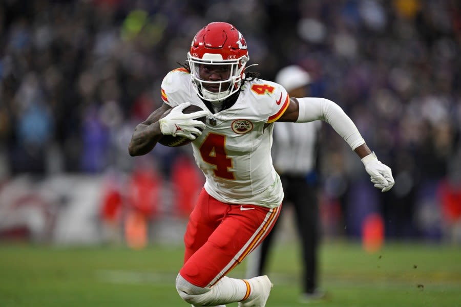 Chiefs’ WR Rashee Rice participating in team OTA’s
