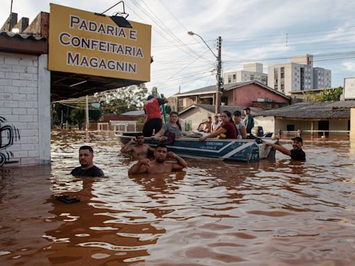 Flooded World Cup stadium closes after Brazil battered by torrential rain