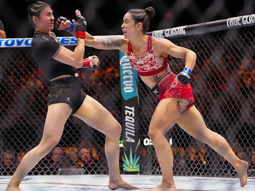 Las terribles marcas que dejó en el rostro de Irene Aldana su pelea contra Norma Dumont en la Noche UFC