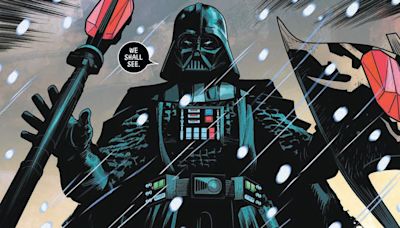 Star Wars: Darth Vader #50 wraps up its record-breaking run with the Dark Lord of the Sith taking on an Imperial rebellion