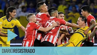 La pelea que no se vio entre los jugadores de Boca y el Pincha tras la semifinal por las chicanas de Zuqui