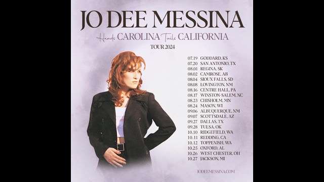 Jo Dee Messina Announces Final Leg Of The 2024 Heads Carolina, Tails California Tour