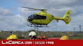 Evacuado en helicóptero un trabajador de 63 años tras recibir una descarga eléctrica en El Bonillo (Albacete)