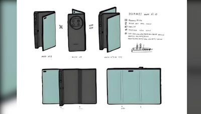 展開似平板！華為全球首款「三折疊手機」 售價近10萬