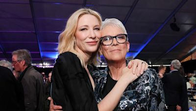 Jamie Lee Curtis Saves Cate Blanchett From Wardrobe Malfunction